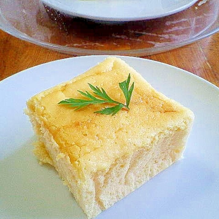 スクエア スフレチーズケーキ レシピ 作り方 By 鎌倉梅子 楽天レシピ